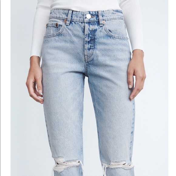NWT Zara straight leg jeans - Picture 3 of 9